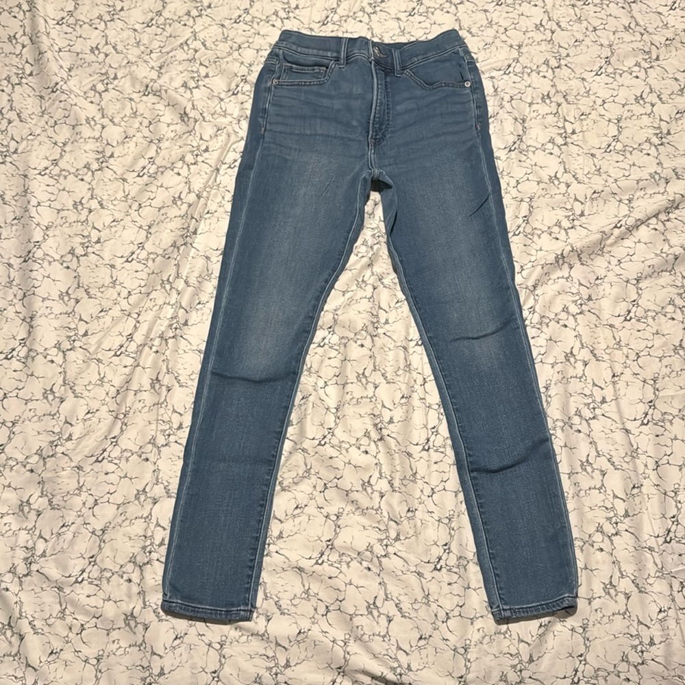 Express Skinny High Rise Supersoft Knit Jeans 4R